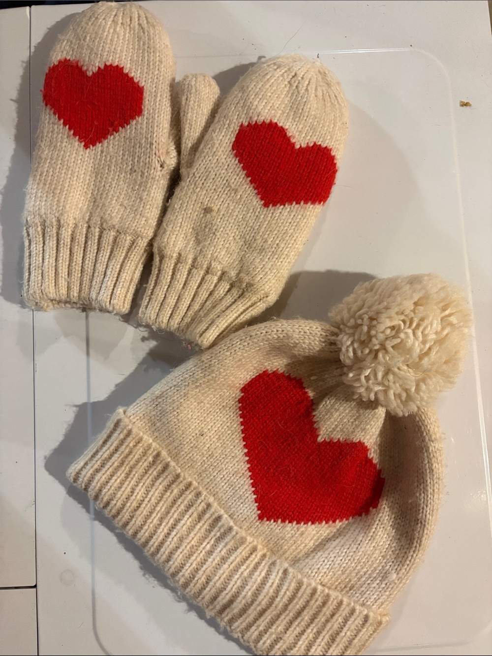 Jillian X Joe Fresh 2021 Collab Toque/mitten set